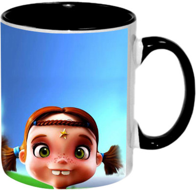 

Ashvah Cartoon 1404 Ceramic Mug(350 ml), Black