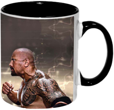 

Ashvah John Cena vs Rock Ceramic Mug(350 ml), Black