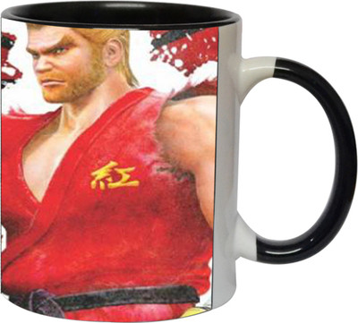 Ashvah Tekken 6 Game 1477 Ceramic Coffee Mug(350 ml)
