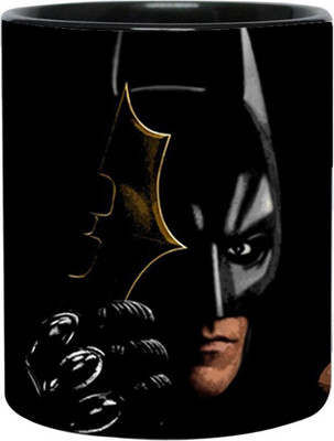 Ashvah Batman The Dark Knight Ceramic Mug(350 ml), Black