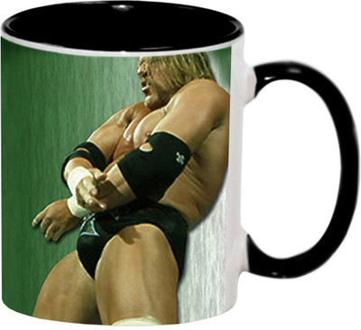 

Ashvah Triple H The Game Ceramic Mug(350 ml), Black