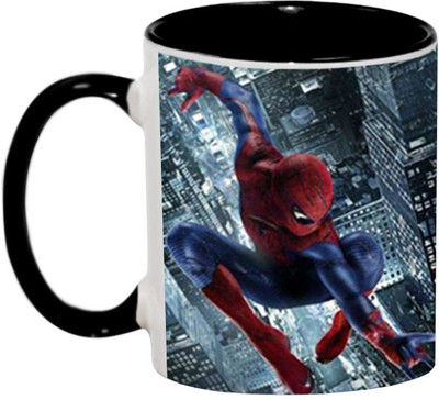 

Ashvah Spider-Man 1525 Ceramic Mug(350 ml), Black