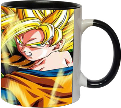 Ashvah Dragon Ball Z 1502 Ceramic Mug(350 ml), Black