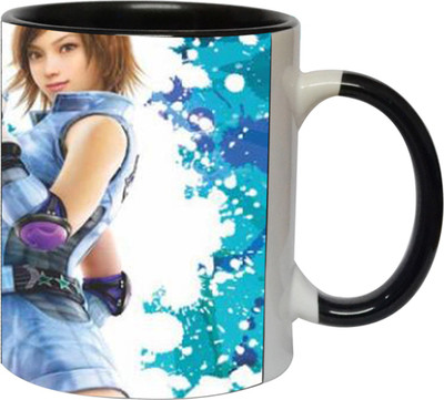 Ashvah Tekken 6 Game 1479 Ceramic Mug(350 ml), Black