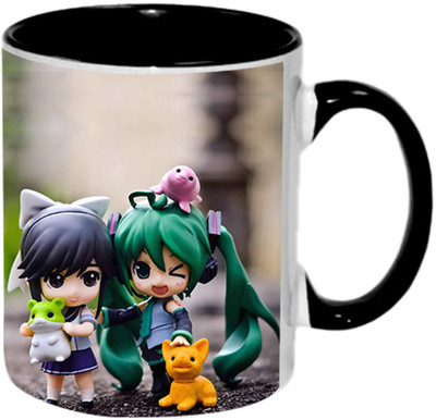 

Ashvah Life Is Very Funny Ceramic Mug(350 ml), Black