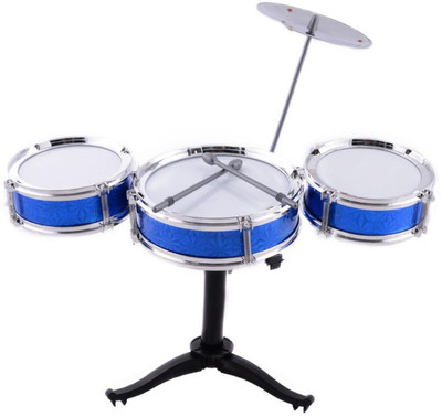 

navkar Jazz Drum for kids(Blue, White)