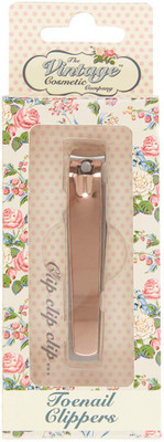 

Vintage Cosmetic Toenail Clippers Rose Gold