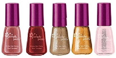 

Avon SIMPLY PRETTY PINK, RED, GOLD(Pack of 5)