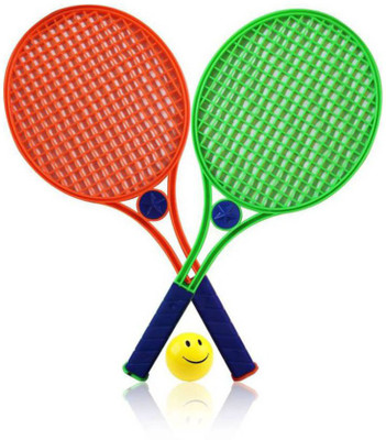

Beston Set Of 2 Rackets With Ball(Multicolor)
