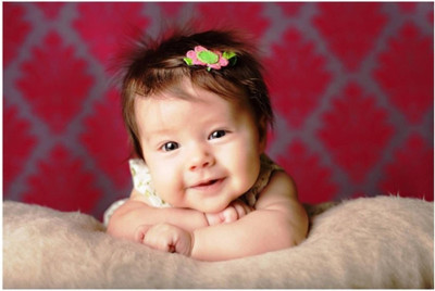 

Akhuratha Wall Poster For Room Cute Adorable Baby Child's Love New Born Infant Kids Toddlers Smiling Paper Print(12 inch X 18 inch, Rolled)