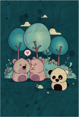 

Aabhaas Wall Poster For Room Cute Adorable Baby Child's Love New Born Infant Kids Toddlers Smiling Paper Print(12 inch X 18 inch, Rolled)