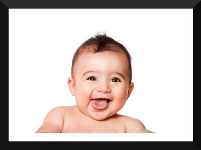 

Aabhaas Wall Poster For Room Cute Adorable Baby Child's Love New Born Infant Kids Toddlers Smiling Paper Print(12 inch X 18 inch, Rolled)