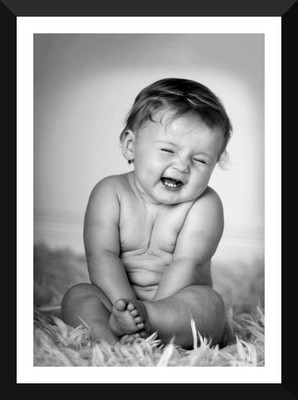 

Akhuratha Wall Poster For Room Cute Adorable Baby Child's Love New Born Infant Kids Toddlers Smiling Paper Print(18 inch X 12 inch, Rolled)
