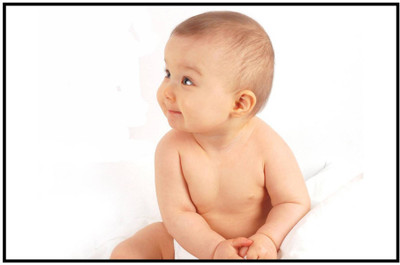 

Aabhaas Wall Poster For Room Cute Adorable Baby Child's Love New Born Infant Kids Toddlers Smiling Paper Print(12 inch X 18 inch, Rolled)