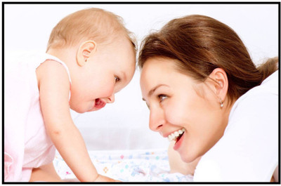 

Aabhaas Wall Poster For Room Cute Adorable Baby Child's Love New Born Infant Kids Toddlers Smiling Paper Print(12 inch X 18 inch, Rolled)