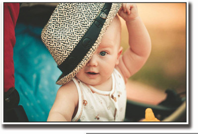

Aabhaas Wall Poster For Room Cute Adorable Baby Child's Love New Born Infant Kids Toddlers Smiling Paper Print(12 inch X 18 inch, Rolled)