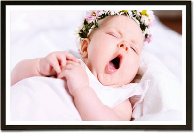 

Akhuratha Wall Poster For Room Cute Adorable Baby Child's Love New Born Infant Kids Toddlers Smiling Paper Print(12 inch X 18 inch, Rolled)