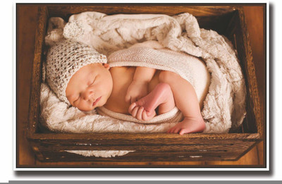 

Aabhaas Wall Poster For Room Cute Adorable Baby Child's Love New Born Infant Kids Toddlers Smiling Paper Print(12 inch X 18 inch, Rolled)