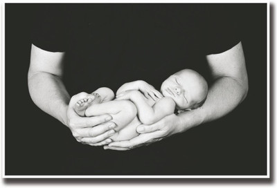 

Akhuratha Wall Poster For Room Cute Adorable Baby Child's Love New Born Infant Kids Toddlers Smiling Paper Print(12 inch X 18 inch, Rolled)