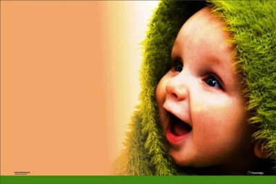 

Aabhaas Wall Poster For Room Cute Adorable Baby Child's Love New Born Infant Kids Toddlers Smiling Paper Print(12 inch X 18 inch, Rolled)
