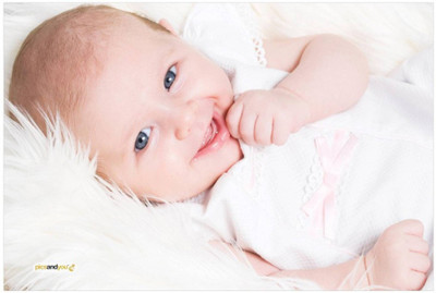 

Akhuratha Wall Poster For Room Cute Adorable Baby Child's Love New Born Infant Kids Toddlers Smiling Paper Print(12 inch X 18 inch, Rolled)
