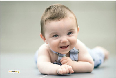 

Akhuratha Wall Poster For Room Cute Adorable Baby Child's Love New Born Infant Kids Toddlers Smiling Paper Print(12 inch X 18 inch, Rolled)