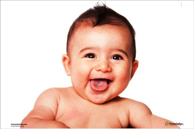

Akhuratha Wall Poster For Room Cute Adorable Baby Child's Love New Born Infant Kids Toddlers Smiling Paper Print(12 inch X 18 inch, Rolled)