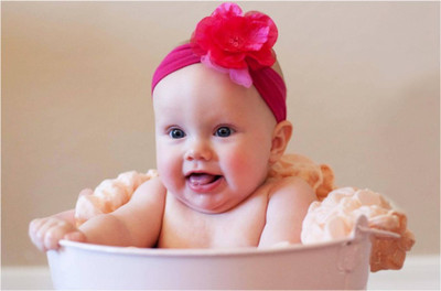 

Aabhaas Wall Poster For Room Cute Adorable Baby Child's Love New Born Infant Kids Toddlers Smiling Paper Print(12 inch X 18 inch, Rolled)