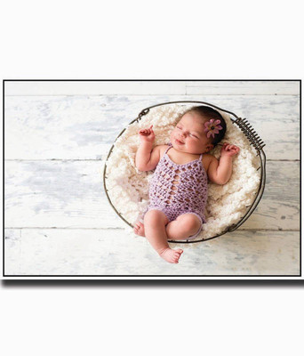 

Aabhaas Wall Poster For Room Cute Adorable Baby Child's Love New Born Infant Kids Toddlers Smiling Paper Print(12 inch X 18 inch, Rolled)