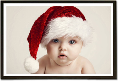

Aabhaas Wall Poster For Room Cute Adorable Baby Child's Love New Born Infant Kids Toddlers Smiling Paper Print(12 inch X 18 inch, Rolled)