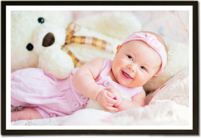 

Akhuratha Wall Poster For Room Cute Adorable Baby Child's Love New Born Infant Kids Toddlers Smiling Paper Print(12 inch X 18 inch, Rolled)