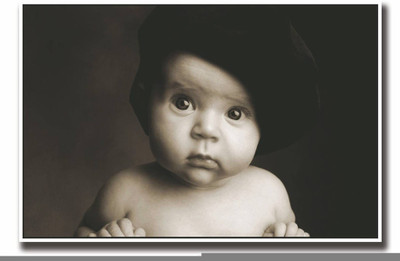 

Akhuratha Wall Poster For Room Cute Adorable Baby Child's Love New Born Infant Kids Toddlers Smiling Paper Print(12 inch X 18 inch, Rolled)
