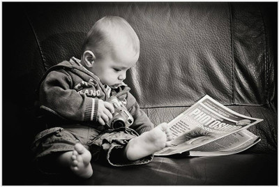

Aabhaas Wall Poster For Room Cute Adorable Baby Child's Love New Born Infant Kids Toddlers Smiling Paper Print(12 inch X 18 inch, Rolled)