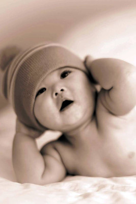 

Aabhaas Wall Poster For Room Cute Adorable Baby Child's Love New Born Infant Kids Toddlers Smiling Paper Print(12 inch X 18 inch, Rolled)