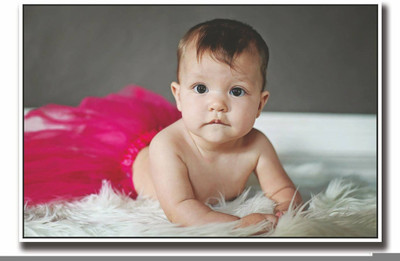 

Akhuratha Wall Poster For Room Cute Adorable Baby Child's Love New Born Infant Kids Toddlers Smiling Paper Print(12 inch X 18 inch, Rolled)