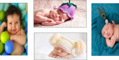 

Akhuratha Wall Poster For Room Cute Adorable Baby Child's Love New Born Infant Kids Toddlers Smiling Paper Print(12 inch X 18 inch, Rolled)