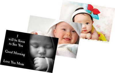 

Aabhaas Wall Poster For Room Cute Adorable Baby Child's Love New Born Infant Kids Toddlers Smiling Paper Print(12 inch X 18 inch, Rolled)