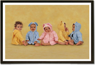 

Aabhaas Wall Poster For Room Cute Adorable Baby Child's Love New Born Infant Kids Toddlers Smiling Paper Print(12 inch X 18 inch, Rolled)