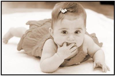 

Aabhaas Wall Poster For Room Cute Adorable Baby Child's Love New Born Infant Kids Toddlers Smiling Paper Print(12 inch X 18 inch, Rolled)