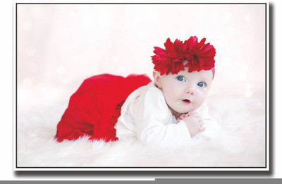 

Aabhaas Wall Poster For Room Cute Adorable Baby Child's Love New Born Infant Kids Toddlers Smiling Paper Print(12 inch X 18 inch, Rolled)
