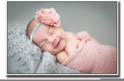

Akhuratha Wall Poster For Room Cute Adorable Baby Child's Love New Born Infant Kids Toddlers Smiling Paper Print(12 inch X 18 inch, Rolled)