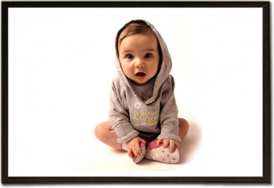 

Aabhaas Wall Poster For Room Cute Adorable Baby Child's Love New Born Infant Kids Toddlers Smiling Paper Print(12 inch X 18 inch, Rolled)