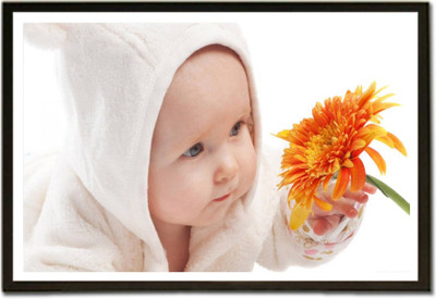

Akhuratha Wall Poster For Room Cute Adorable Baby Child's Love New Born Infant Kids Toddlers Smiling Paper Print(12 inch X 18 inch, Rolled)