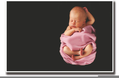 

Akhuratha Wall Poster For Room Cute Adorable Baby Child's Love New Born Infant Kids Toddlers Smiling Paper Print(12 inch X 18 inch, Rolled)