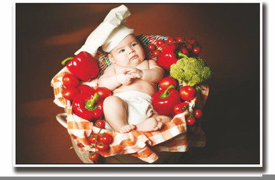 

Aabhaas Wall Poster For Room Cute Adorable Baby Child's Love New Born Infant Kids Toddlers Smiling Paper Print(12 inch X 18 inch, Rolled)