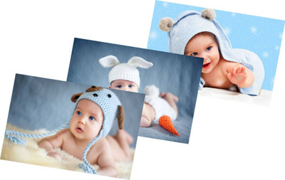 

Aabhaas Wall Poster For Room Cute Adorable Baby Child's Love New Born Infant Kids Toddlers Smiling Paper Print(12 inch X 18 inch, Rolled)