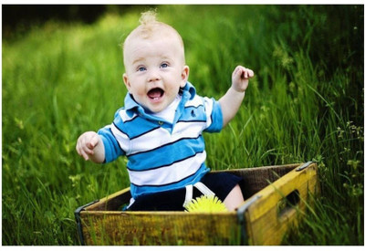 

Akhuratha Wall Poster For Room Cute Adorable Baby Child's Love New Born Infant Kids Toddlers Smiling Paper Print(12 inch X 18 inch, Rolled)