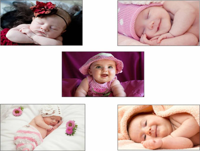 

Aabhaas Wall Poster For Room Cute Adorable Baby Child's Love New Born Infant Kids Toddlers Smiling Paper Print(12 inch X 18 inch, Rolled)
