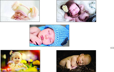 

Akhuratha Wall Poster For Room Cute Adorable Baby Child's Love New Born Infant Kids Toddlers Smiling Paper Print(12 inch X 18 inch, Rolled)