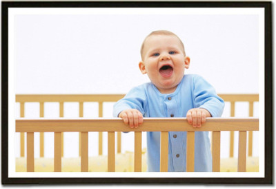 

Aabhaas Wall Poster For Room Cute Adorable Baby Child's Love New Born Infant Kids Toddlers Smiling Paper Print(12 inch X 18 inch, Rolled)